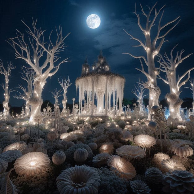 Bone Garden Halloween theme by Visual Architects